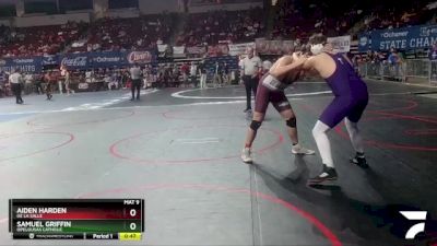 D 3 215 lbs Cons. Round 2 - Aiden Harden, De La Salle vs Samuel Griffin, Opelousas Catholic