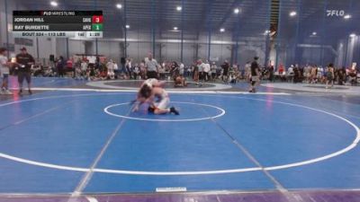 113 lbs Semifinal - Jordan Hill, Savage Wrestling Academy vs Ray Burdette, Apex