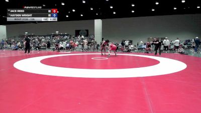 126 lbs Cons. Round 3 - Jace Reed, OK vs Hayden Wright, OK