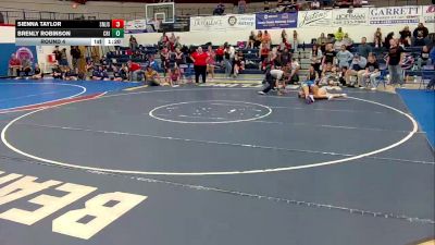 120 lbs Round 4 - Sienna Taylor, San Manuel Jr./Sr. High School vs Brenly Robinson, Crismon