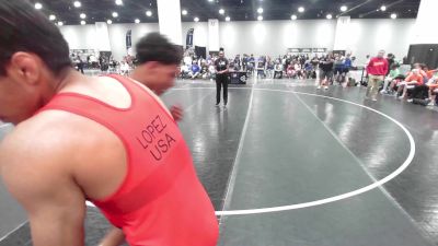 138 lbs A.J. Lopez, Arizona vs Jake Kos, Minnesota Red