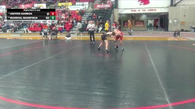 133 lbs Champ. Round 1 - Marshal Mansfield, Northeastern Oklahoma A&M vs Ashton Gamboa, Quincy