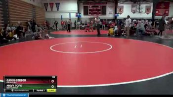 113 lbs Cons. Round 1 - Mavy Pope, New London vs Gavin Gerber, Mediapolis