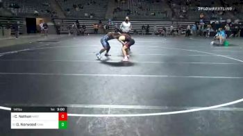 141 lbs Prelims - Caleb Nathan, Western Wyoming vs Dontario Norwood, Iowa Lakes
