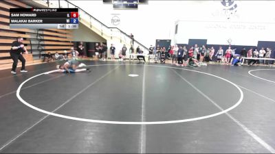 113 lbs Cons. Round 2 - Sam Howard, IL vs Malakai Barker, WI