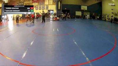 190 lbs Cons. Round 5 - Daylon Stewart, Etiwanda vs Ruben Gracian, John Glenn