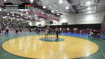 105 lbs 7th Place Match - Mariah Mayorga, Eisenhower vs Valentina Medina, Mater Dei