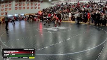 120 lbs Champ. Round 2 - Alijah Mohanna, Cincinnati LaSalle vs Caleb Curry, Elder