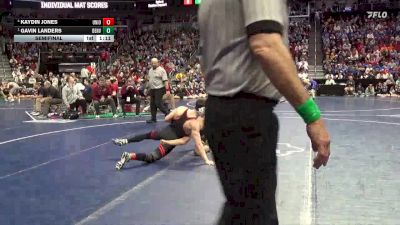 2A-138 lbs Semifinal - Gavin Landers, Denver vs Kaydin Jones, Union, LaPorte City