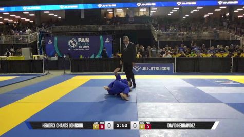 David Hernandez vs Hendrix Chance Johnson 2025 Pan Kids Jiu-Jitsu IBJJF Championship