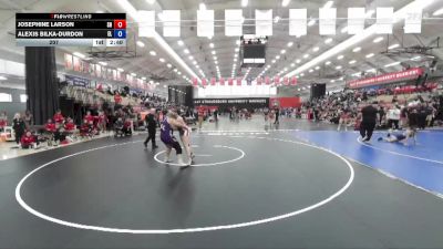 207 lbs Round 3 (12 Team) - Josephine Larson, Sacred Heart vs Alexis Bilka-Durdon, Elmira College