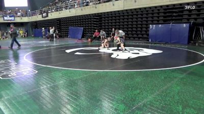 61 lbs Rr Rnd 1 - Quinn Cannici, Oakland vs Kinsley Swartz, Westminster