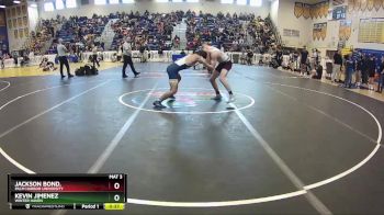 150 lbs Cons. Round 1 - JACKSON BOND., Palm Harbor University vs Kevin Jimenez, Winter Haven