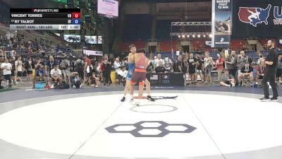 150 lbs Champ. Rd Of 32 - Vincent Torres, Colorado vs Ry Talbot, Utah