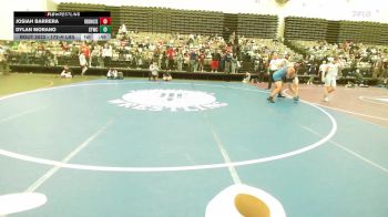 172-H lbs Consi Of 32 #2 - Josiah Barrera, RedNose Wrestling School vs Dylan Morano, Shore Thing WC