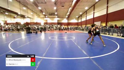 106 lbs Round Of 32 - Edrian Oliva Bojoquez, South Side Wrestling Club vs Keldy Garcia, Milo Wrestling Club