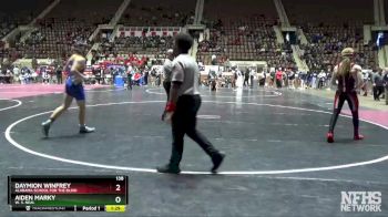 138 lbs Quarterfinal - Aiden Marky, W. S. Neal vs DAYMION WINFREY, Alabama School For The Blind