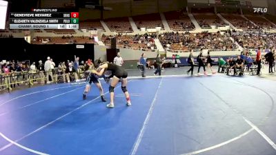 107-D1 Champ. Round 1 - Elizabeth Valenzuela Smith, Pueblo High School vs Genevieve Nevarez, Shadow Ridge High School