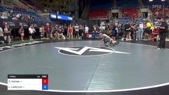 144 lbs 5th Place - Zoey Haines, Pennsylvania vs Lucia Ledezma, California