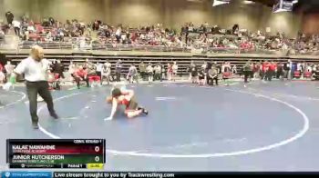 105 lbs Cons. Round 1 - Kalae Nawahine, Team Pride Academy vs Junior Hutcherson, Granger Wrestling Club