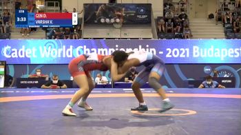 65 kg Final 3-5 - Duygu Gen, Turkey vs Varsha Varsha, India