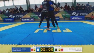 ARTHUR GOUVEIA DE MELO vs RAFAEL ALVES CARDOSO 2026 FPJJ Circuito Paulista NO GI Etapa 3