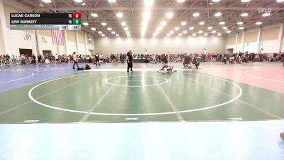 126 lbs Consi Of 32 #1 - Lucas Carson, PA vs Levi Burkett, VA