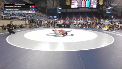 113 lbs 7th Place Match - Brand'n Edstrom, ID vs Erik Klichurov, IL