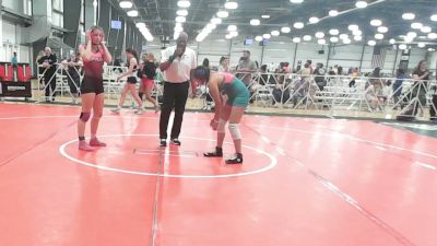 138 lbs Rr Rnd 3 - Dia Mysore, MetroWest United Teal - HSG vs Ella Neishel, Top Flight Wrestling Academy - HSG