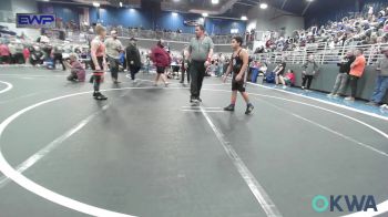 120 lbs Rr Rnd 3 - Kace Maxwell, Blackwell Wrestling Club vs John (JD) Ferguson, Pawhuska Elks Takedown