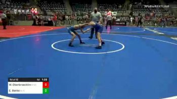 95 lbs Prelims - Wil Oberbroeckling, Sebolt vs Elijah Banks, Black Fox Academy