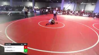 109 lbs Round Of 32 - Anthony Castillo, Team G vs Isaac Ronquillo, Driller WC