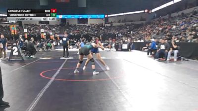 145 lbs Round Of 32 - Abigayle Tuller, Morro Bay (CS) vs Josephine Rettich, Aliso Niguel (SS)