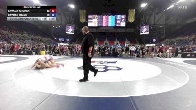 207 lbs Cons. Sub-quarters - Savada Kitchen, NC vs Caydan Halls, SD