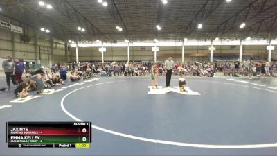 67 lbs Round 2 (3 Team) - Jax Nye, Fighting Squirrels vs Emma Kelley, Idaho Falls / Rigby