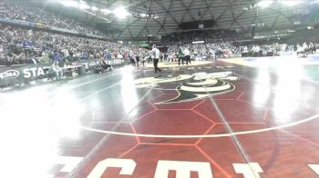 Girls 1B/2B/1A 100 Quarterfinal - Jalissah Garza, Wapato (Girls) vs Ashley Ihde, Montesano (Girls)