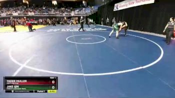 5A - 160 lbs Cons. Round 3 - Yader Muller, Katy Paetow vs Jake Qin, Frisco Lebanon Trail