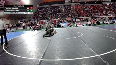 5A 215 lbs Semifinal - Dawandey Dilus, Blackfoot vs Jaydin Chacon, Minico