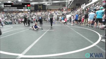 52 lbs Consi Of 16 #2 - Jeb Webb, Shelton Wrestling Academy vs Damien Heineken, Bridge Creek Youth Wrestling