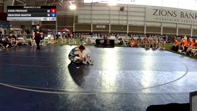 120 lbs Evan Provost, Oregon vs Graydon Martin, Virginia