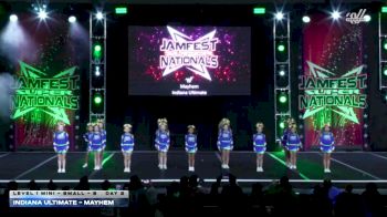 Indiana Ultimate - Mayhem [2026 L1 Mini - Small - B DAY 2] 2026 JAMfest Cheer Super Nationals