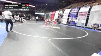 150 Class 3 lbs Champ. Round 1 - Aaron Dillingham, Carl Junction vs Max Teson, Warrenton