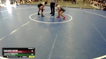 132G Round 2 - Bayleigh Grube, Redington Sr. Jr/Sr High School vs Aliyah Freeman, Wasilla High School