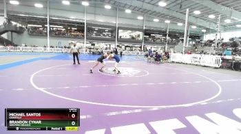 6-113 lbs Semifinal - Brandon Cynar, Western Branch vs Michael Santos, Chantilly