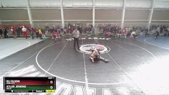 113 lbs Champ. Round 2 - Eli Olson, Park City vs Kyler Jenkins, Delta