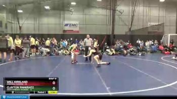 135 lbs Round 3 (6 Team) - Will Kirkland, Montana Maroon vs Clayton Pankratz, South Dakota Thunder