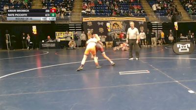 103 lbs Round Of 16 - Amari Brobeck, Jersey Shore vs Nate Picciotti, Altoona