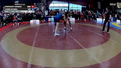 80kg Champ. Round 3 - Gurpartap Ghuman, Miri Piri Wrestling Club vs Jaiden Sharma, Unaffiliated (No Club Attachment)