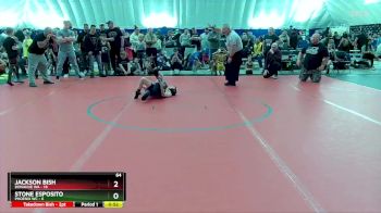 64 lbs Round 1 (8 Team) - Jackson Bish, Donahue WA vs Stone Esposito, Phoenix WC