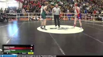 138 lbs Champ. Round 2 - Conner Todd, Green River vs Reece Overy, Evanston